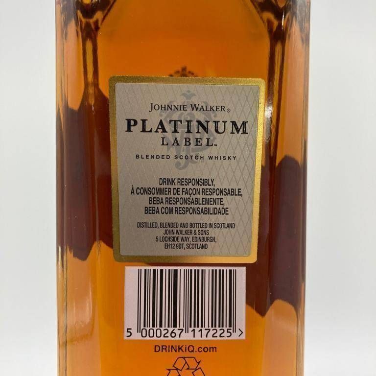 ジョニーウォーカー プラチナラベル18年 750ml 未開栓 - メルカリ