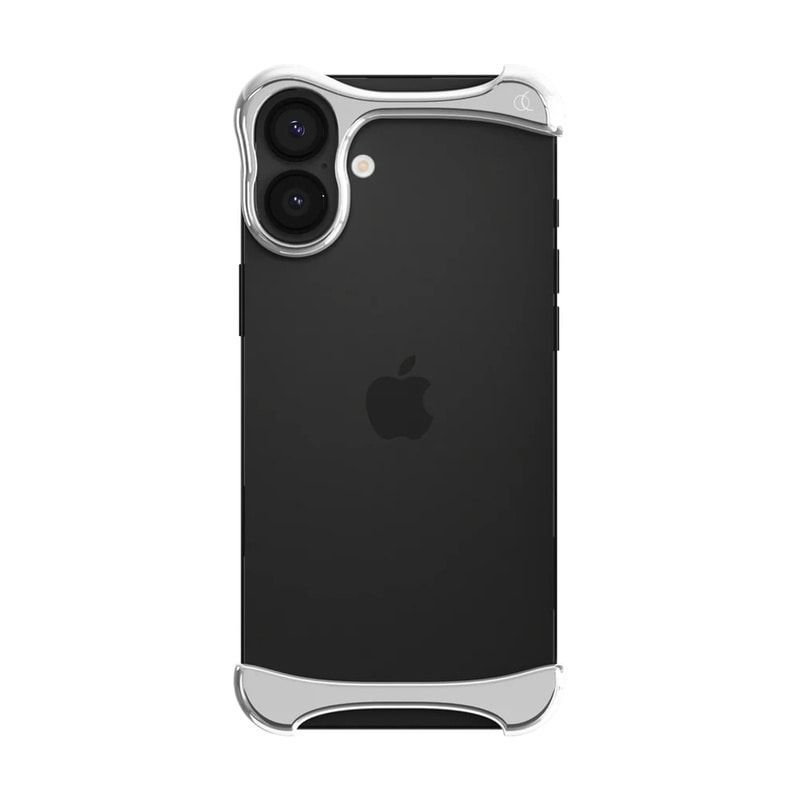 Arc アーク iPhone 16 Arc Pulse アルミ ミラーシルバー アルミバンパー アルミニウム合金7075 AC27923i16