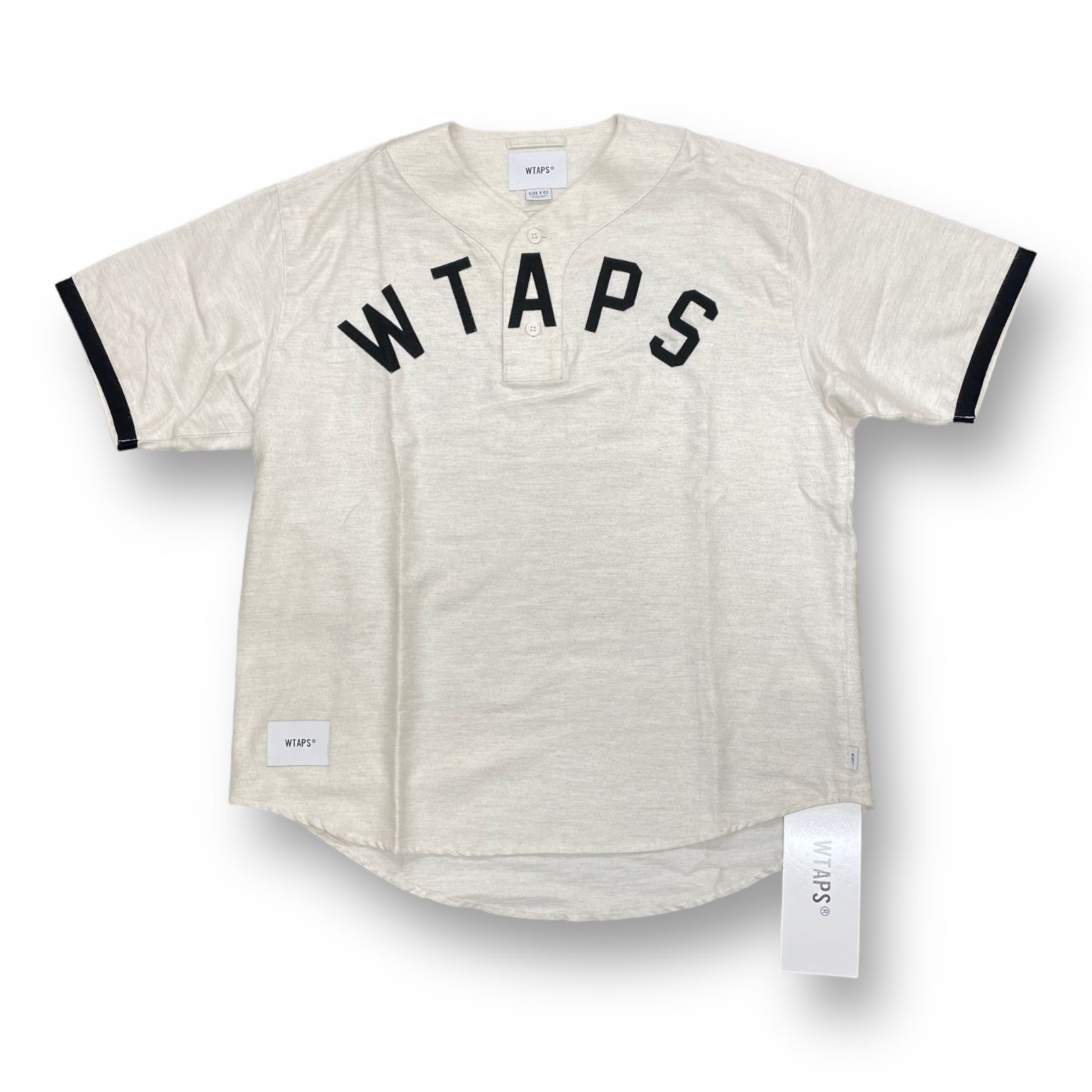 WTAPS 22SS LEAGUE SS COTTON. FLANNEL リーグ ベースボールシャツ ...