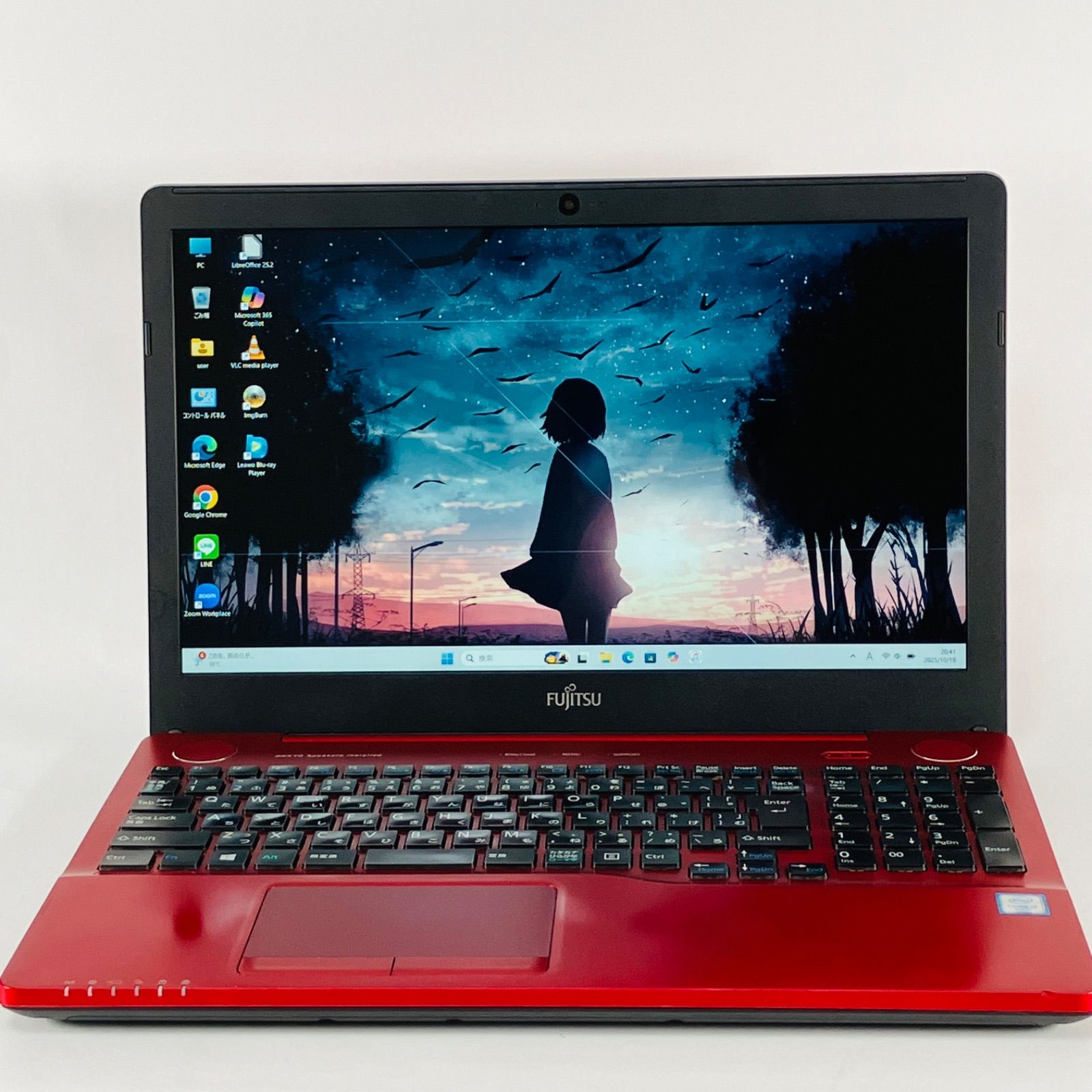 LIFEBOOK レッド 富士通 ノートパソコン Corei7