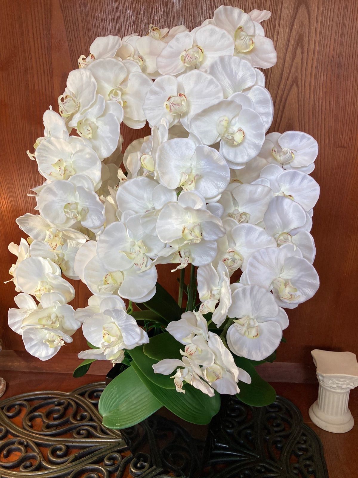 光触媒　人工観葉植物　ウォールグリーン　フェイクグリーン　お供え花胡蝶蘭806 コレクション 光触媒 人工観葉植物 ウォールグリーン フェイクグリーン