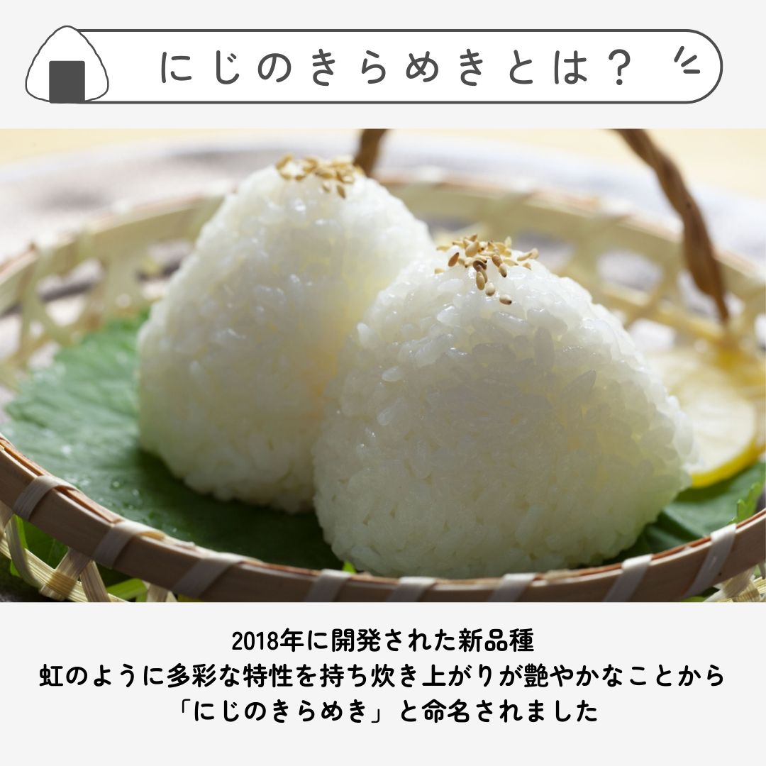 にじのきらめき20kg 令和6年産新品種＊麦茶付 - メルカリ