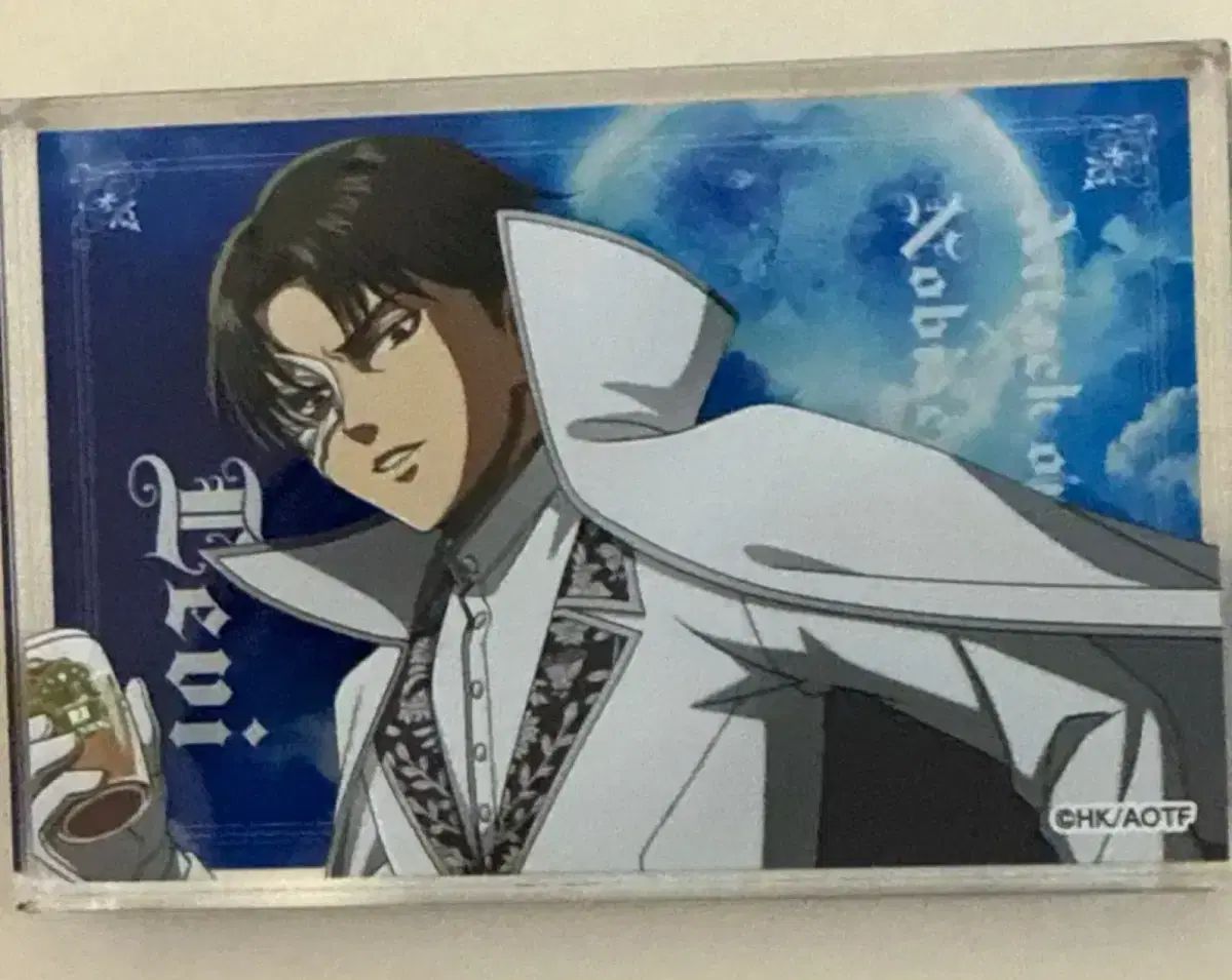 進撃の巨人✖️ノビエース　リヴァイ兵長　アクリルブロック　2点セット ノビエース 進撃の巨人 リヴァイ兵長 アクリルスタンド - メルカリ