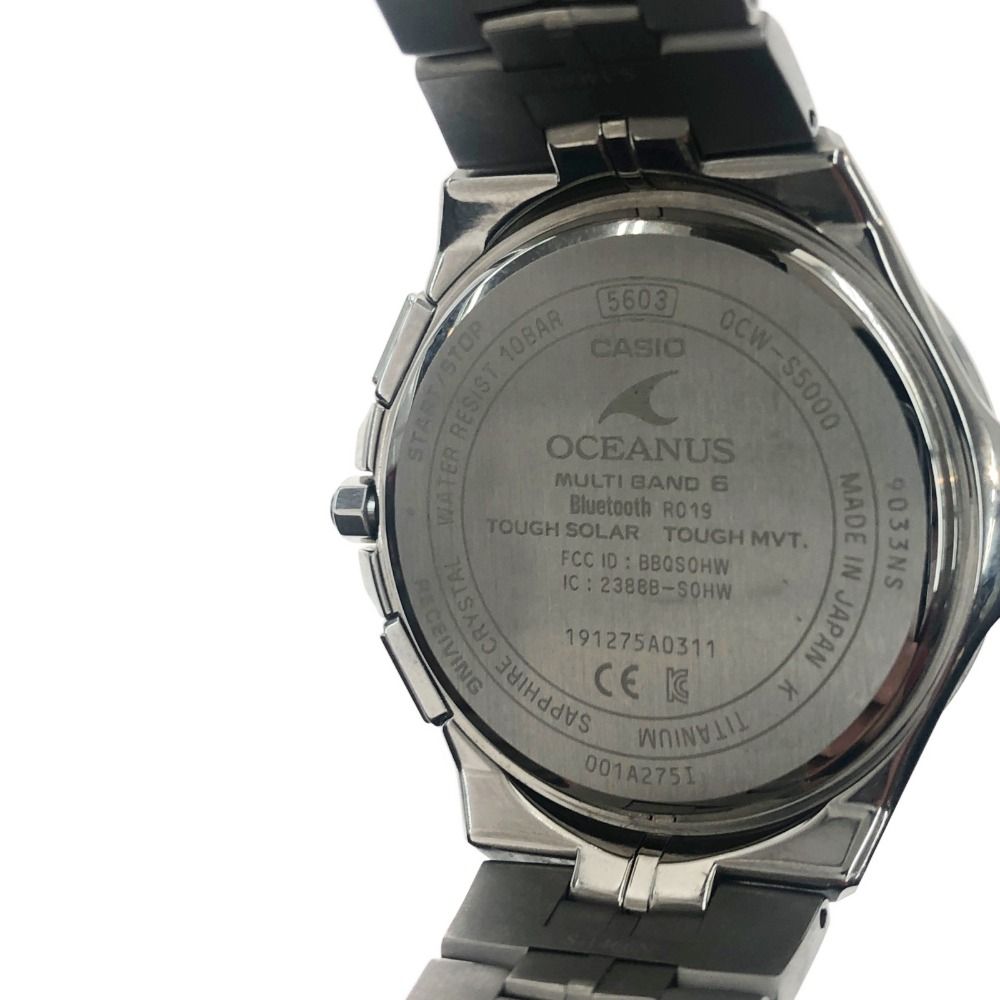 〇〇CASIO カシオ オシアナス マンタ 江戸切子モデル タフ