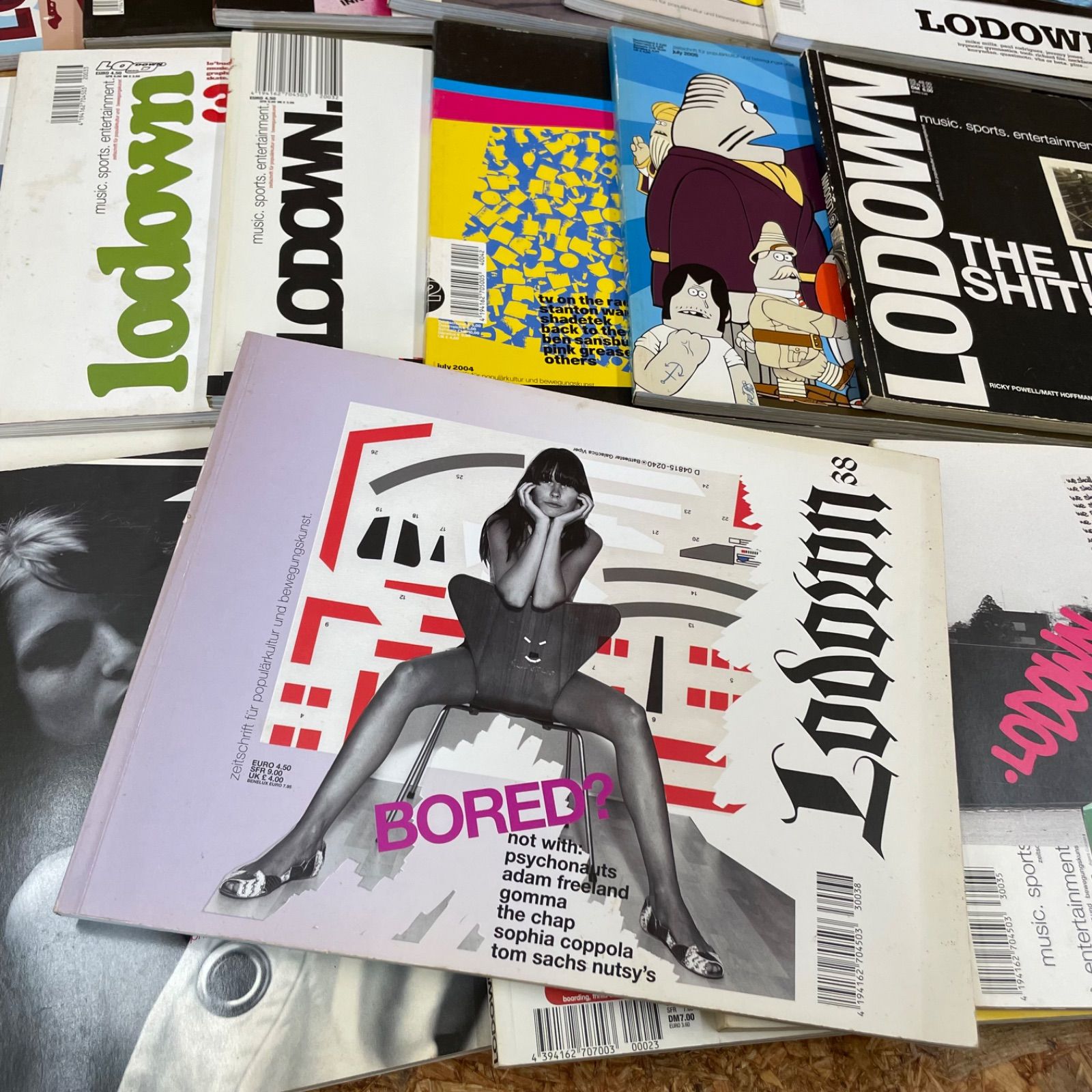 18冊セット LODOWN 2004~2005年 海外マガジン ベルリン 洋書 雑誌