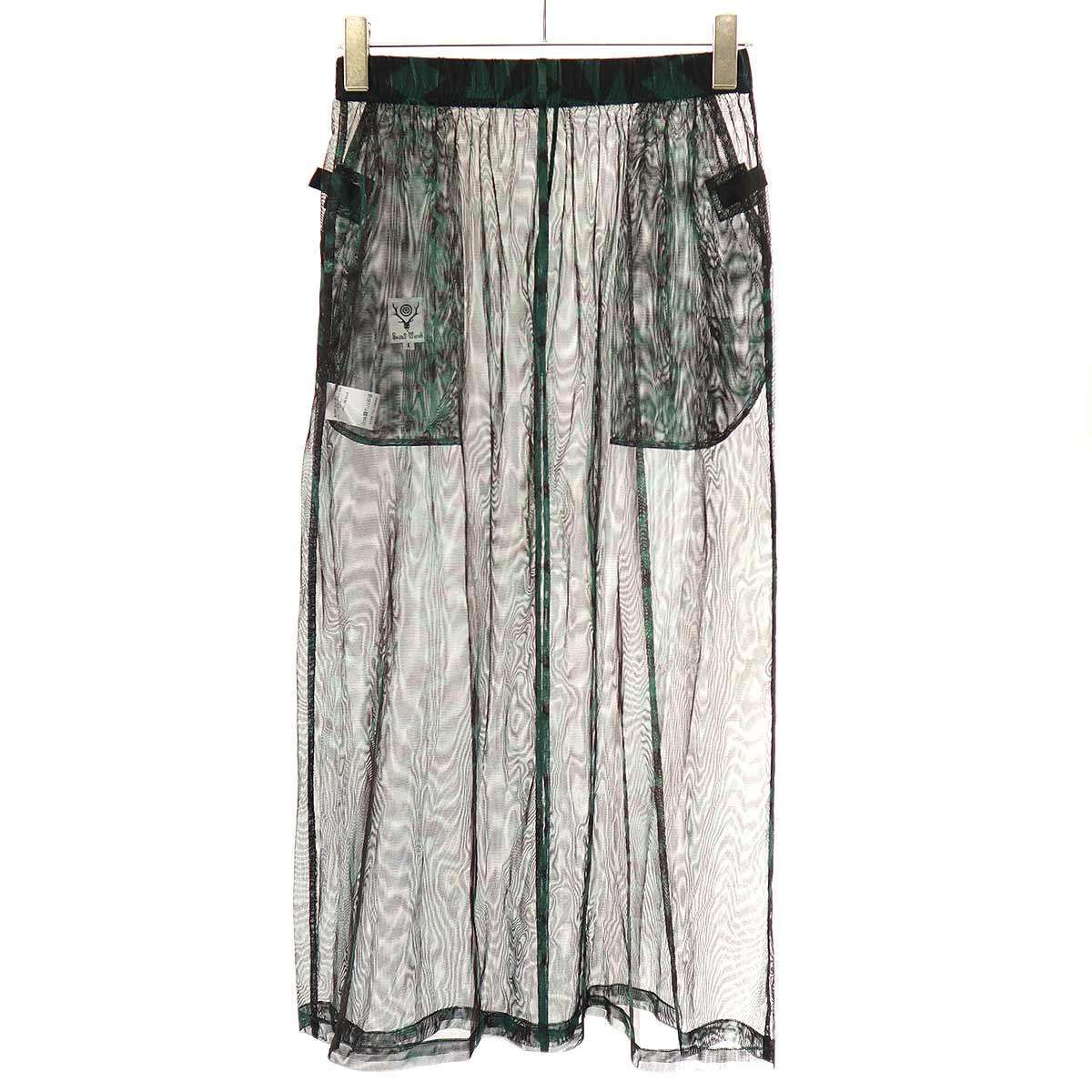 South2 West8 サウスツーウエストエイト 23SS Bush String Skirt 総柄  