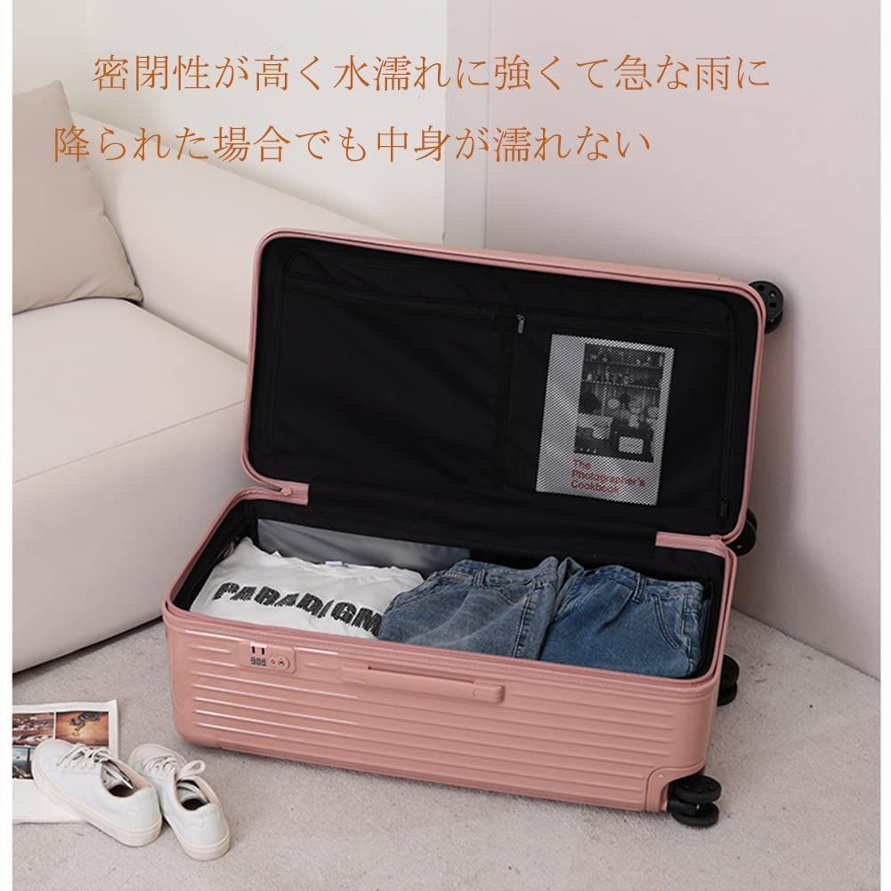  74 38 34 cm ブラック 旅行出張 ビジネス 静音 大容量95 L TSAロック付 すーつけーす キャリーケース 大型 スーツケース 丈夫 大型スーツケース DINGHANG その他 旅行かばん 小分けバッグ