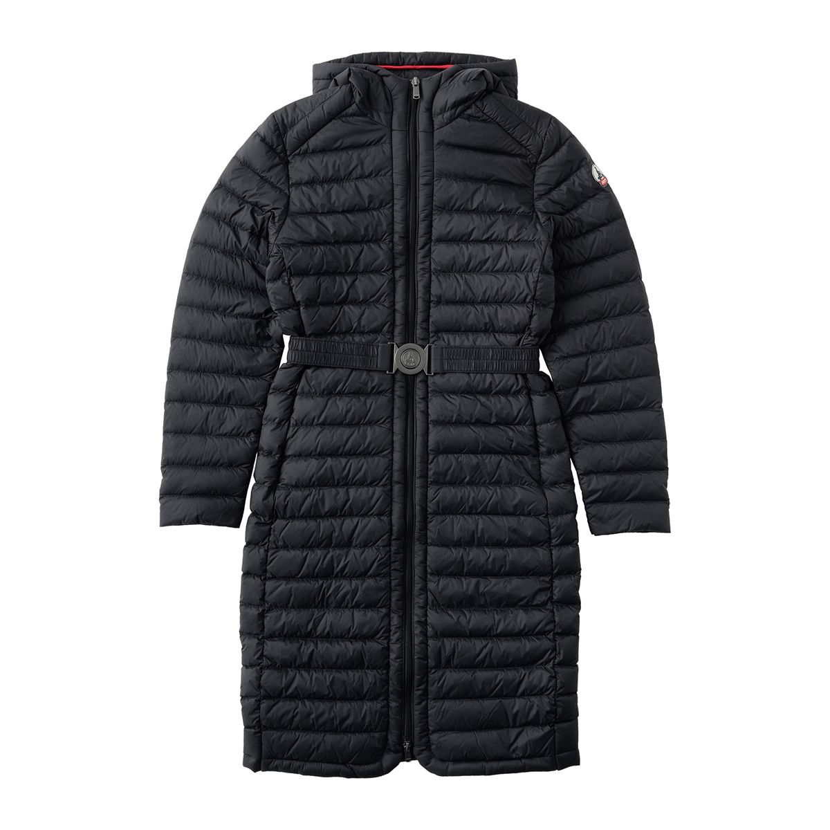 JOTT ブラック ロングダウンジャケット JOTT ジョット ダウンコート KARACHI WPAR04 レディース フード