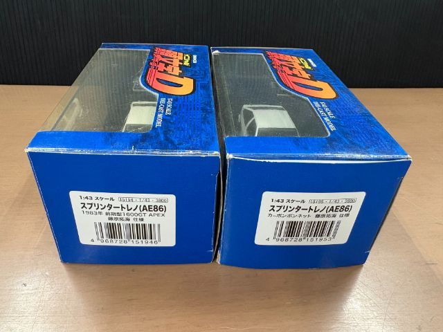 ミニッツレーサー イニシャルD 藤原拓 AE86 TRUENO readyset
