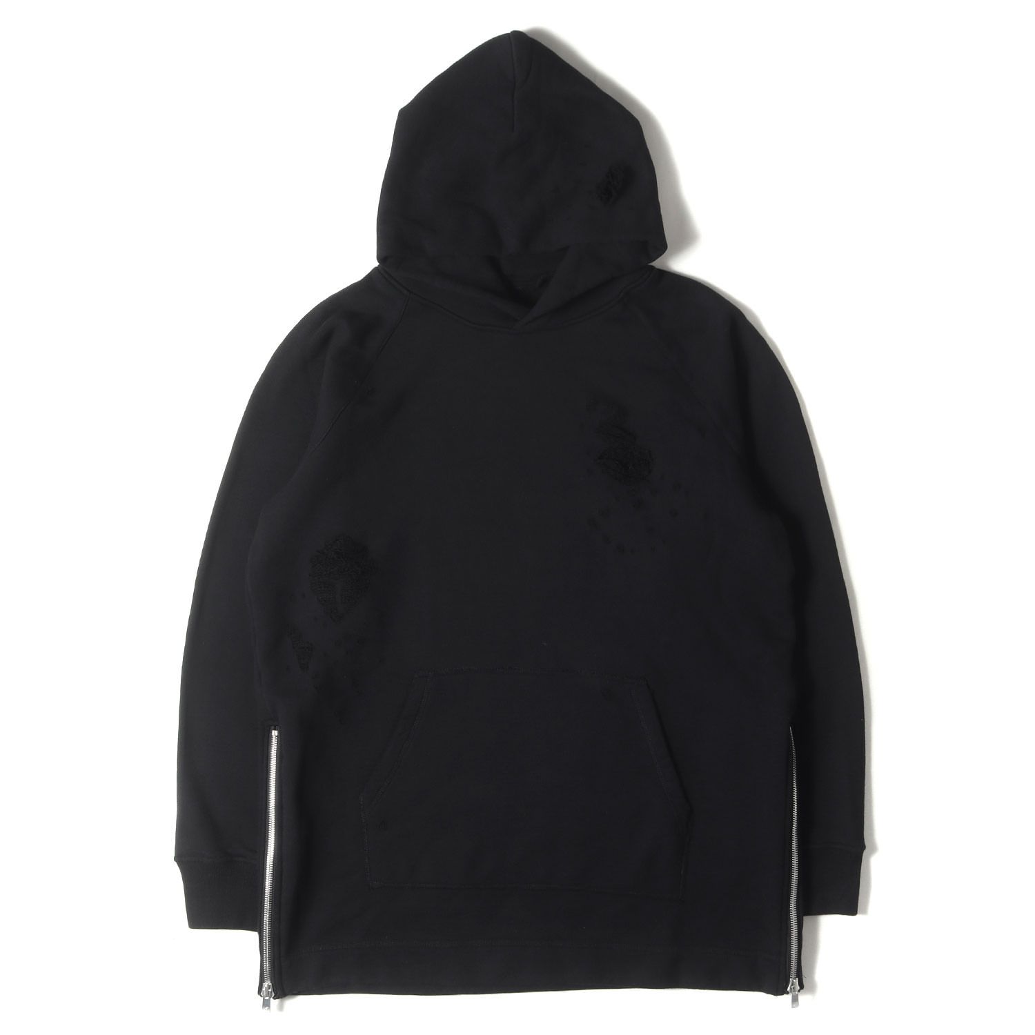 美品】RESOUND CLOTHING リサウンド クロージング パーカー ブラック 