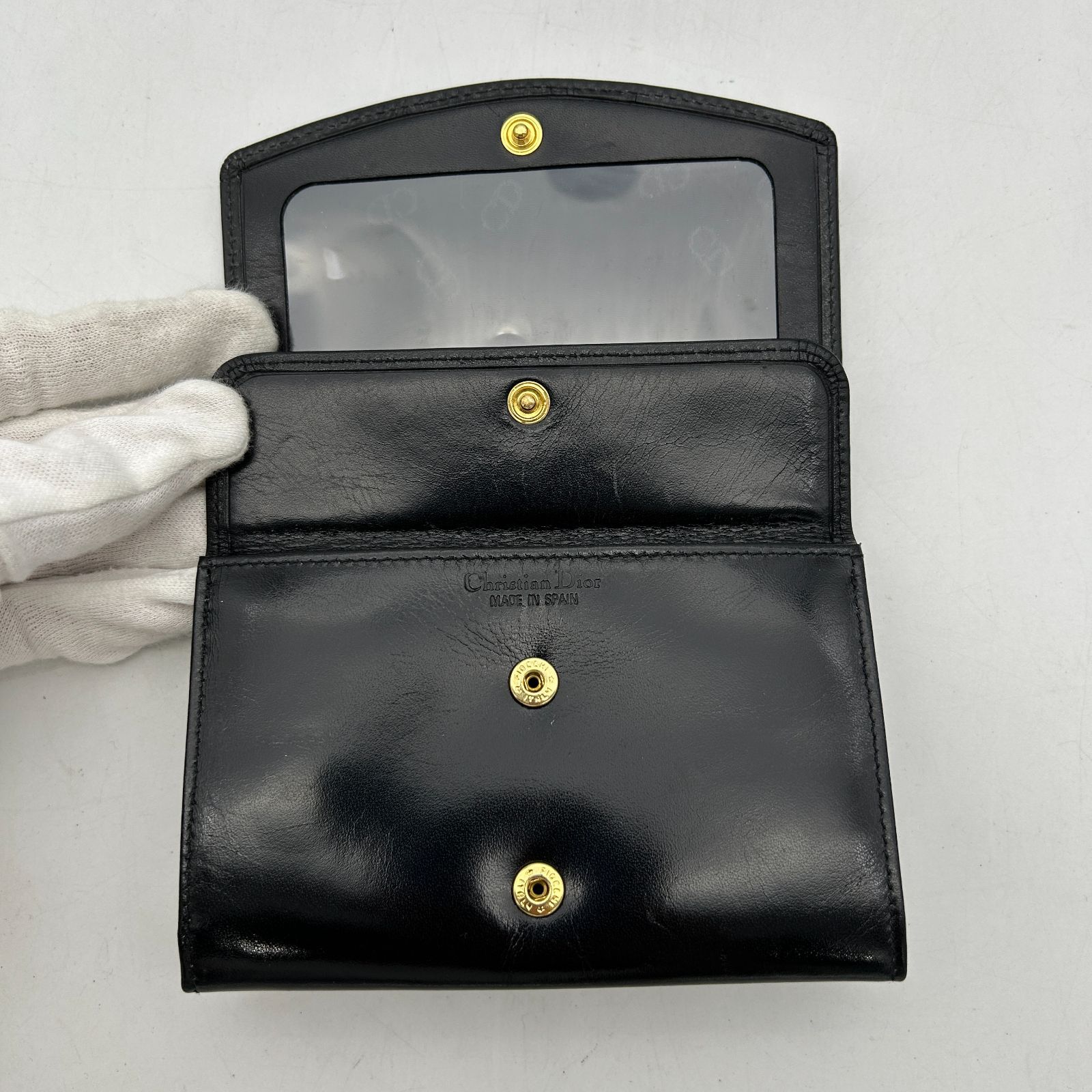 ヴィンテージ Dior 二つ折り財布 Christian Dior クリスチャン