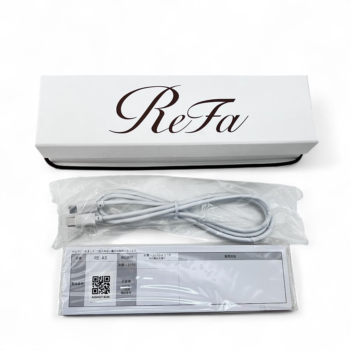 Refa フィンガーアイロン RE-AS-02A ReFa MTG リファ フィンガーアイロン ST ホワイト RE-AS02A