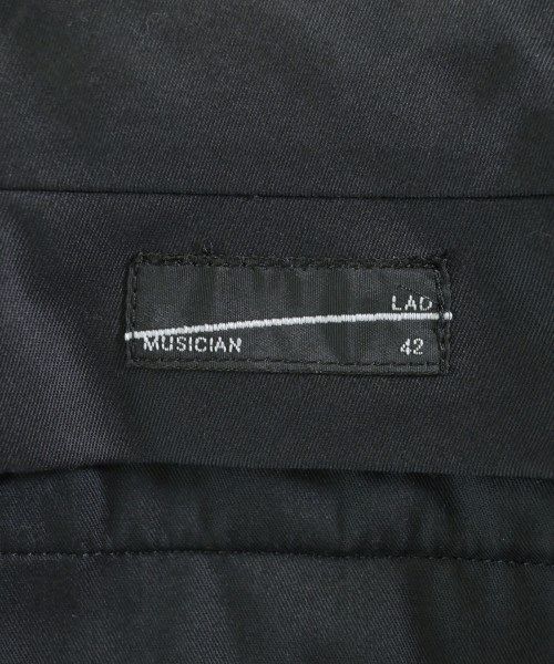 ✨美品✨LAD MUSICIAN スラックス メンズ 46サイズ ブラック LAD MUSICIAN / POLYESTER TROPICAL SLIM FLARE / BLACK - LAD