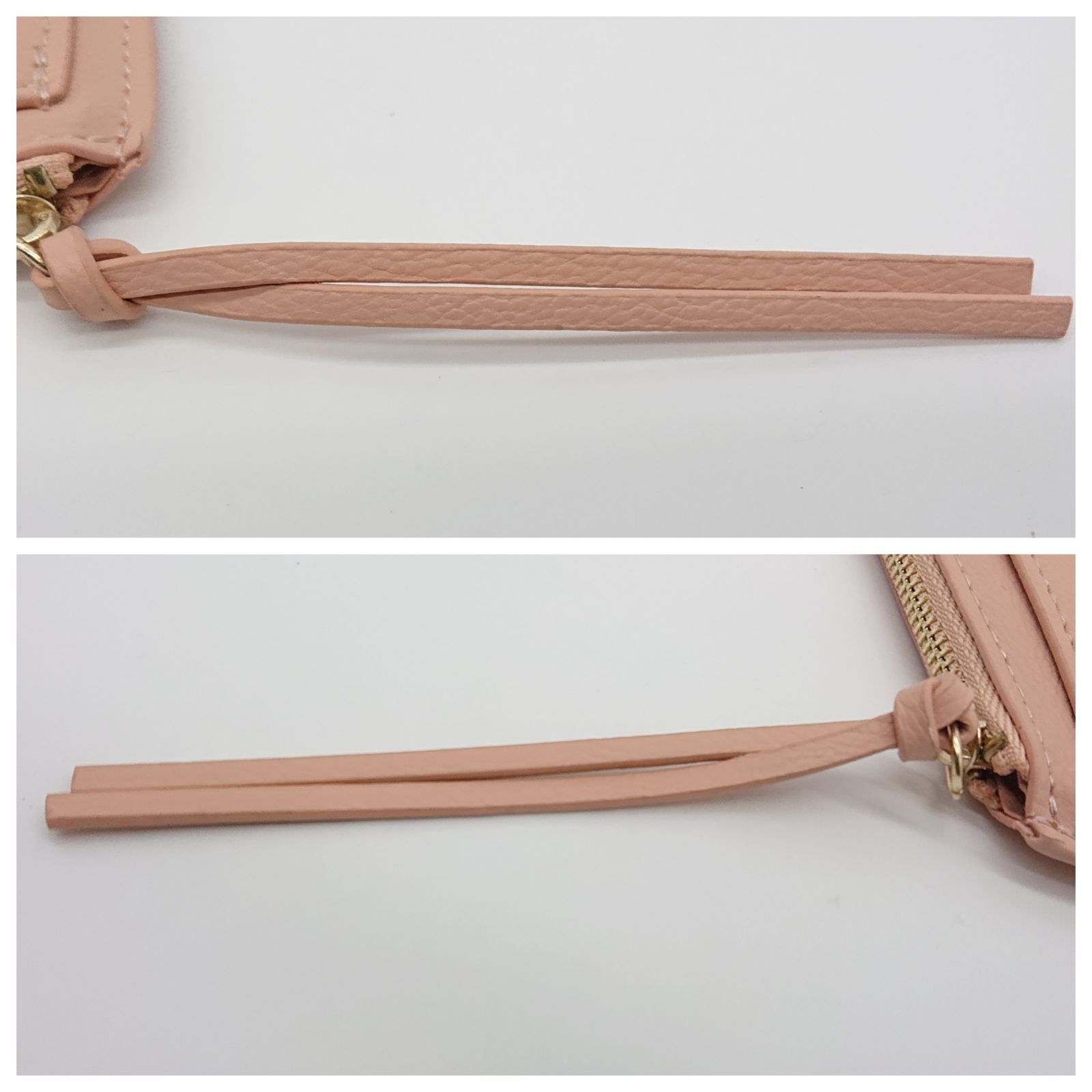 未使用品　Chloe クロエ　小銭入れ　コインケース　ポーチ　サーモンピンク 新品未使用】Chloe クロエ ポーチ コインケース 小銭入れ 財布