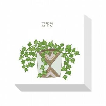 Home Plants IVY アートパネル ZPA-53528