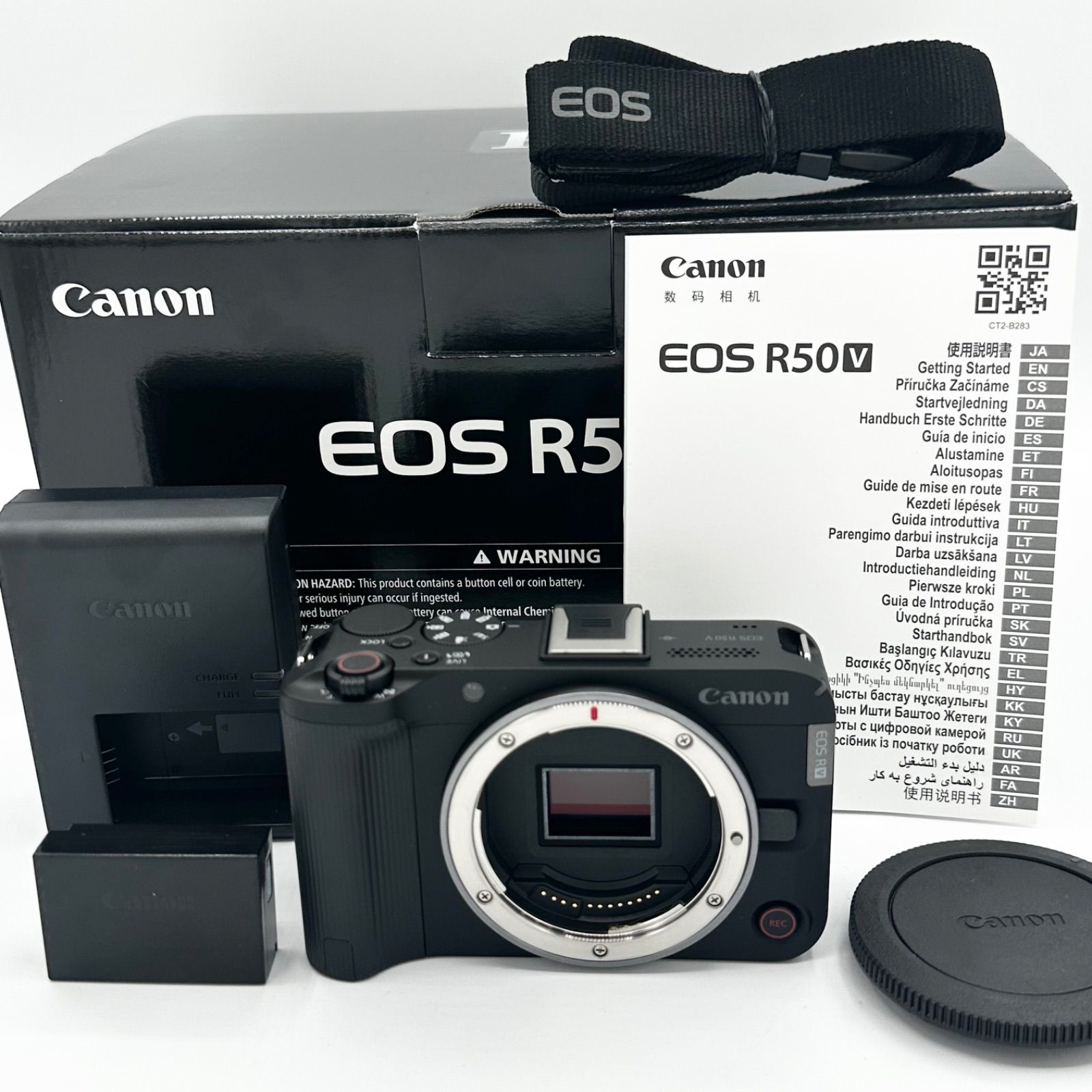 1000ショット以下】キヤノン デジタル一眼カメラ EOS R50V BODY(レンズ 