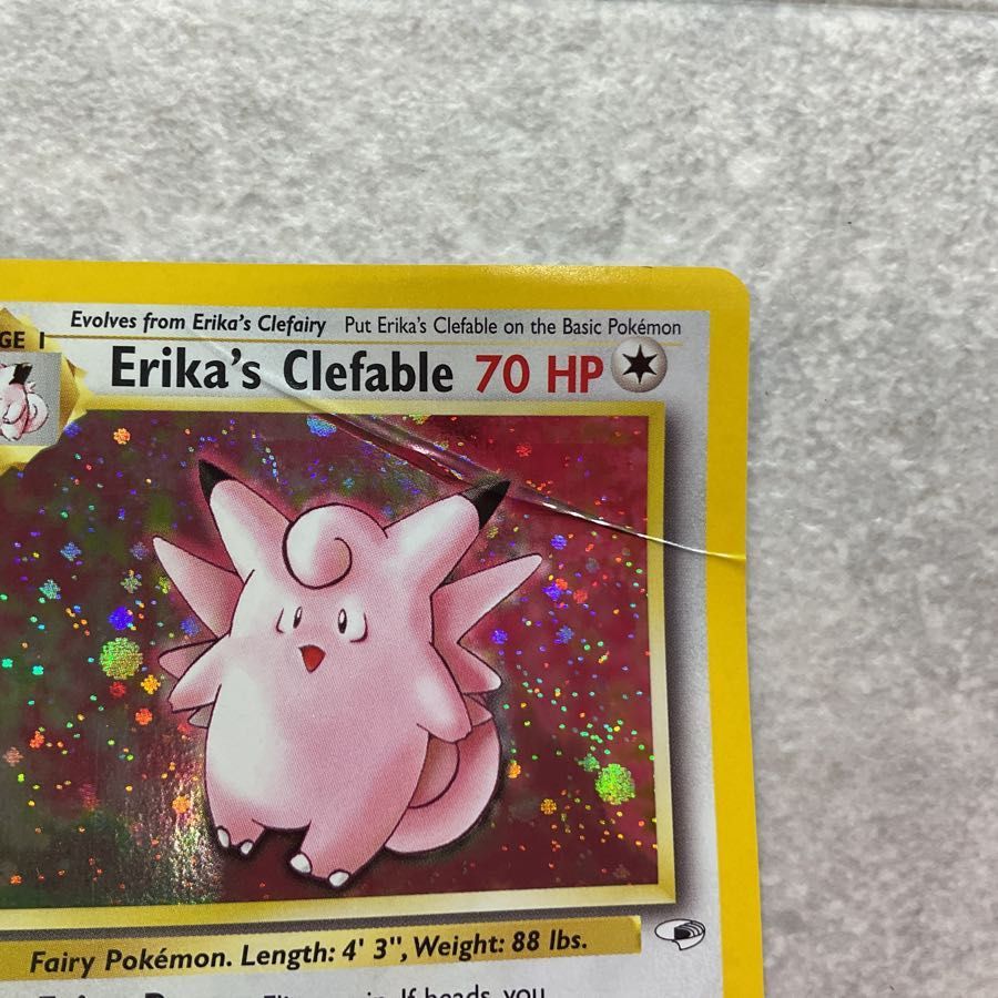 ポケモンカード エリカのピクシー Erika's Clefable 3/132 海外版 英語版/□ - メルカリ