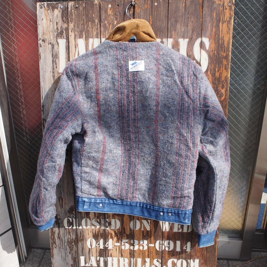 80s Vintage USA製 Wrangler JL720NV ビンテージ ラングラー 襟