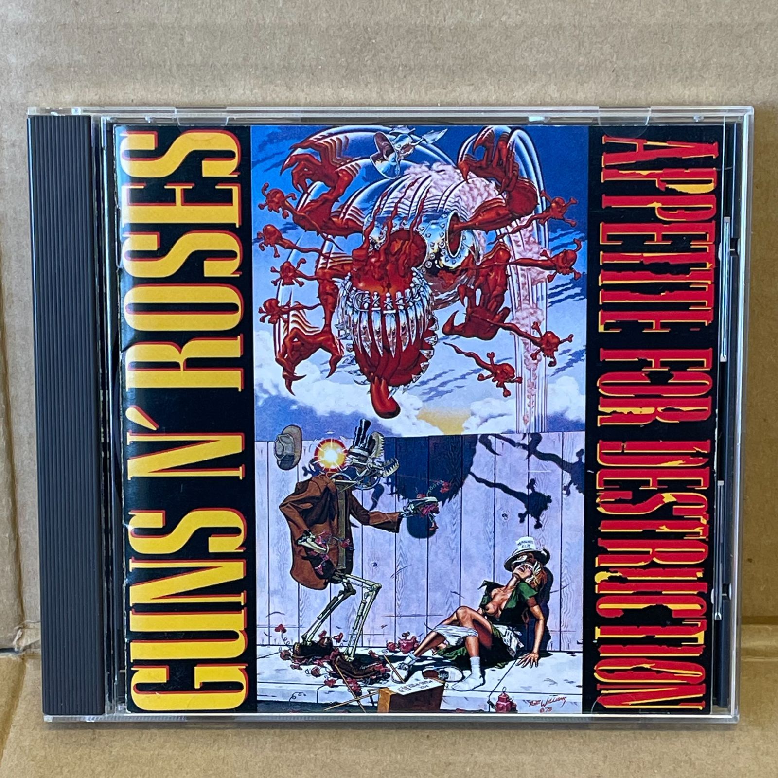 発禁ジャケ ガンズアンドローゼズ アペタイト～ GUNS N' ROSES CD