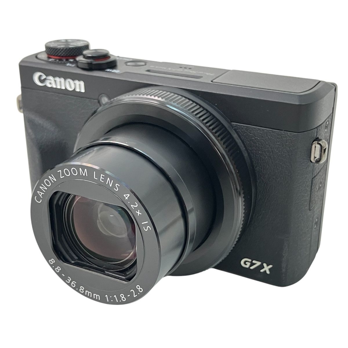 【爆買い！】 X G7 PowerShot Canon Mark デジタル コンパクト ブラック III デジタルカメラ