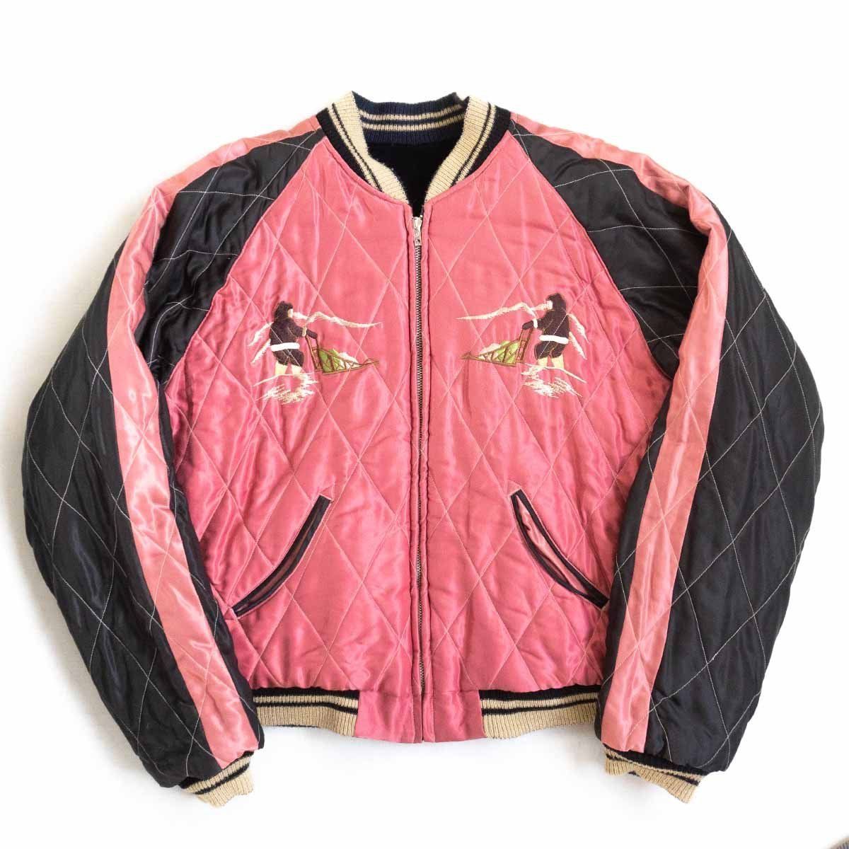 極美品】TAILOR TOYO【TT11593/ 別珍 リバーシブル スカジャン】XL