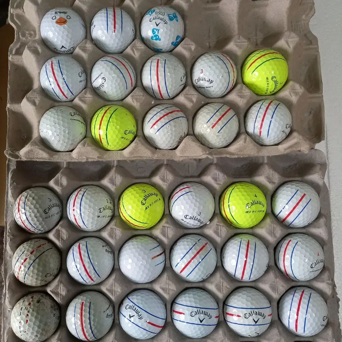  Callaway キャロウェイ ゴルフボール トリプルトラック erc クロームソフト 73 犬 その他 ゴルフ