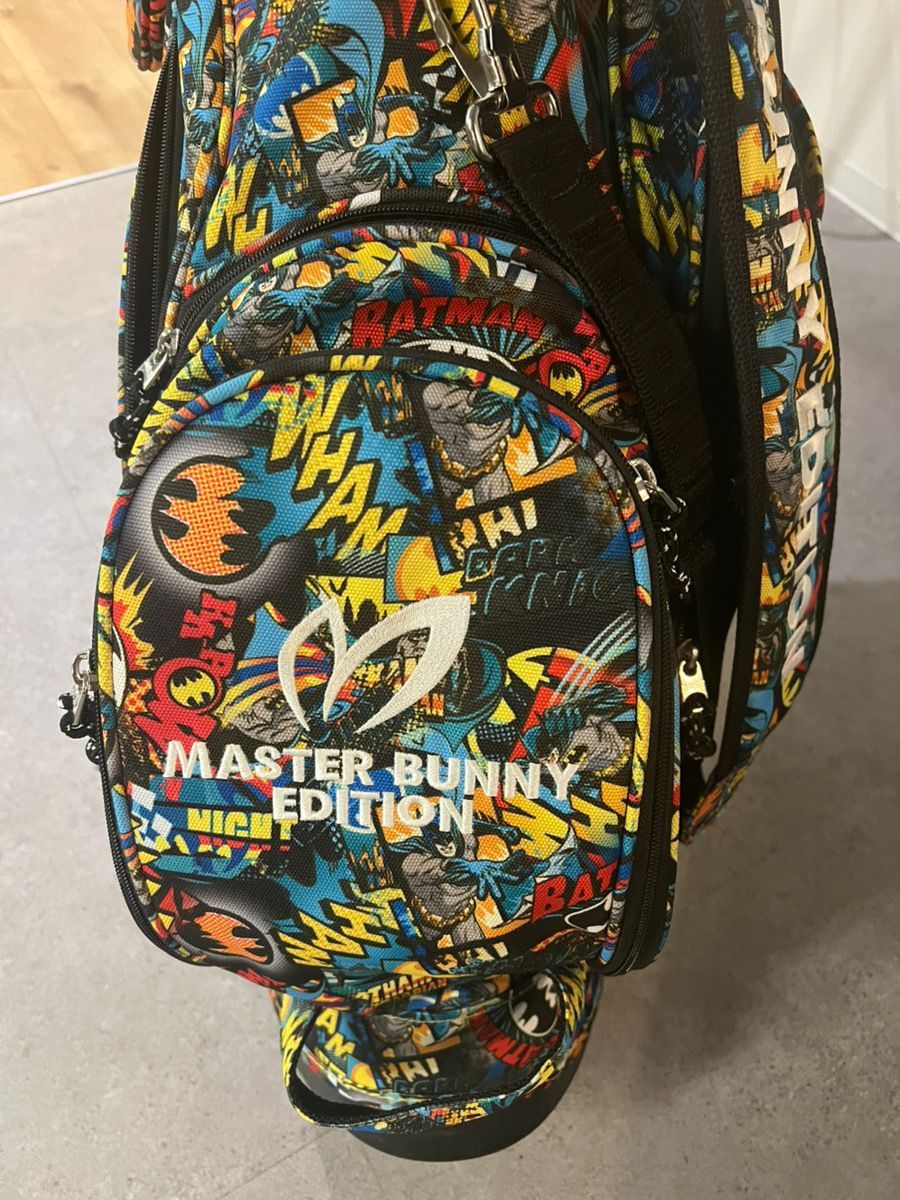 限定品 コラボ マスターバニーエディション バットマン キャディバッグ