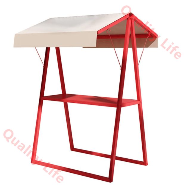 屋台ブース 折りたたみ式屋台セット 鉄製 耐荷重250kg 幅150|200×奥行100×高さ220cm 大容量 コンパクト設計 仮設ディスプレイスタンド 店頭販売 仮設屋台セット フリーマーケット 出店 イベント 露店 マルシェ 収納便利 組み立て簡単150