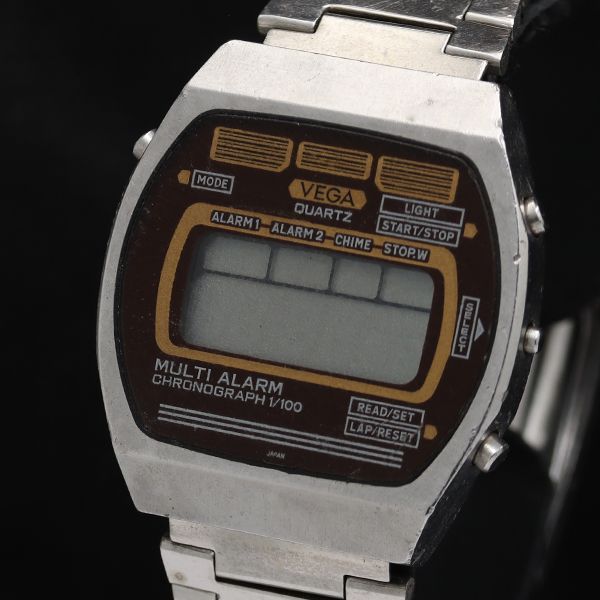 シチズン ベガ マルチアラームクロノグラフ 9248-390059 QZ デジタル