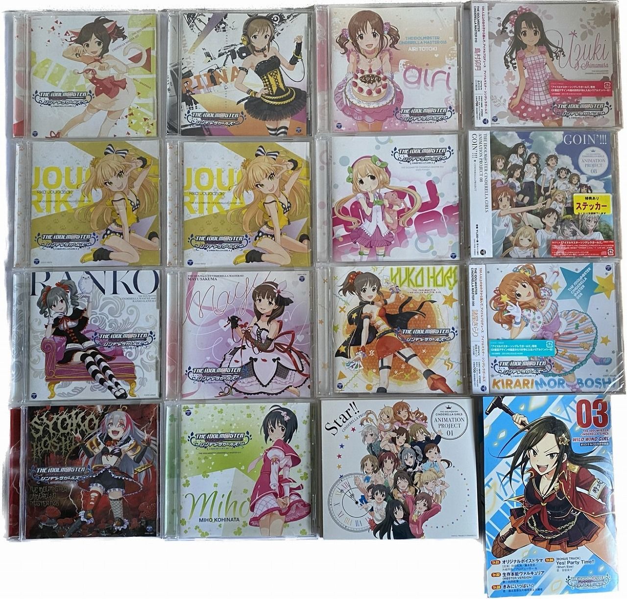 アイドルマスター CD 16枚セット (RCS51) - メルカリ