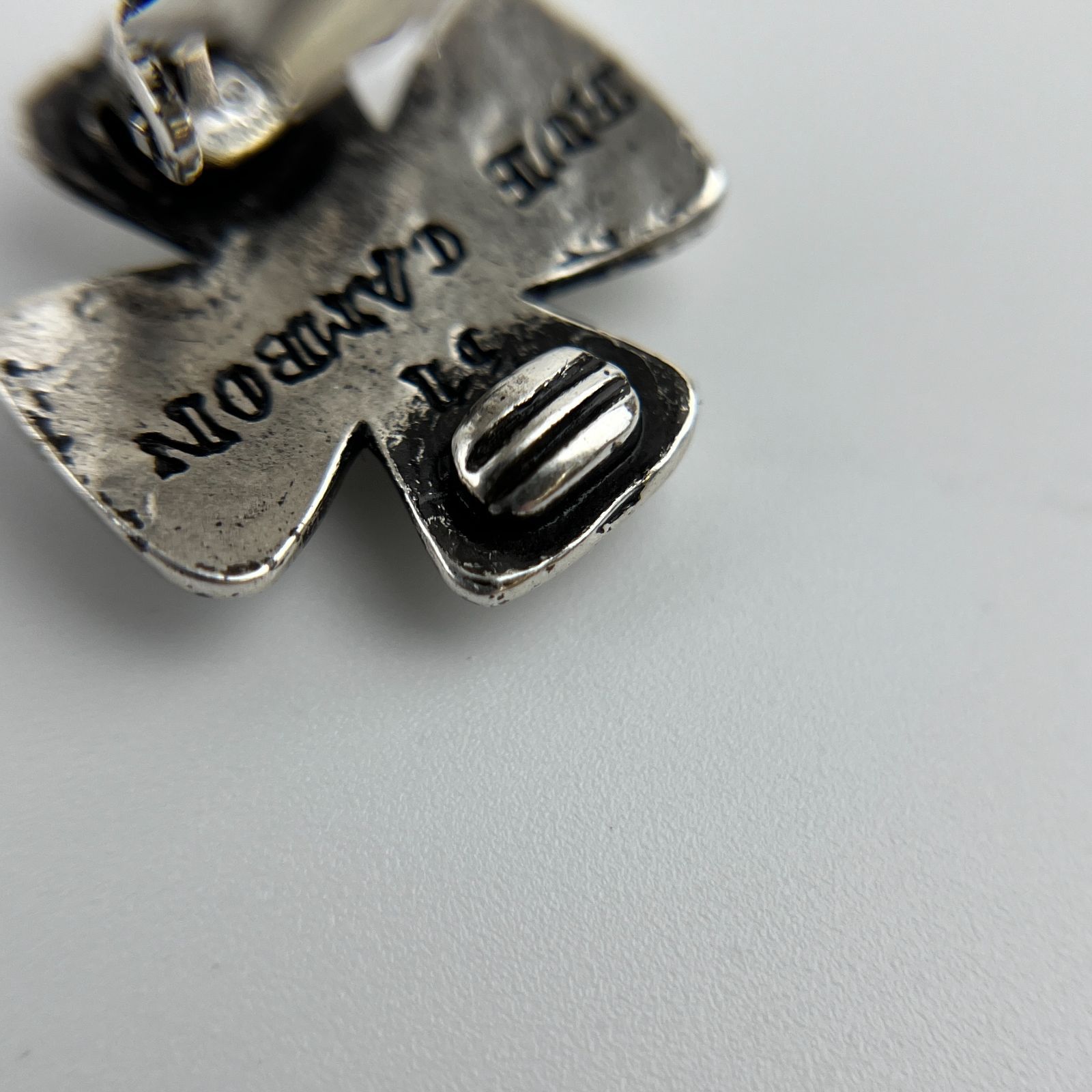 中古】CHANEL シャネル ココマーク アクセサリー イヤリング シルバー  