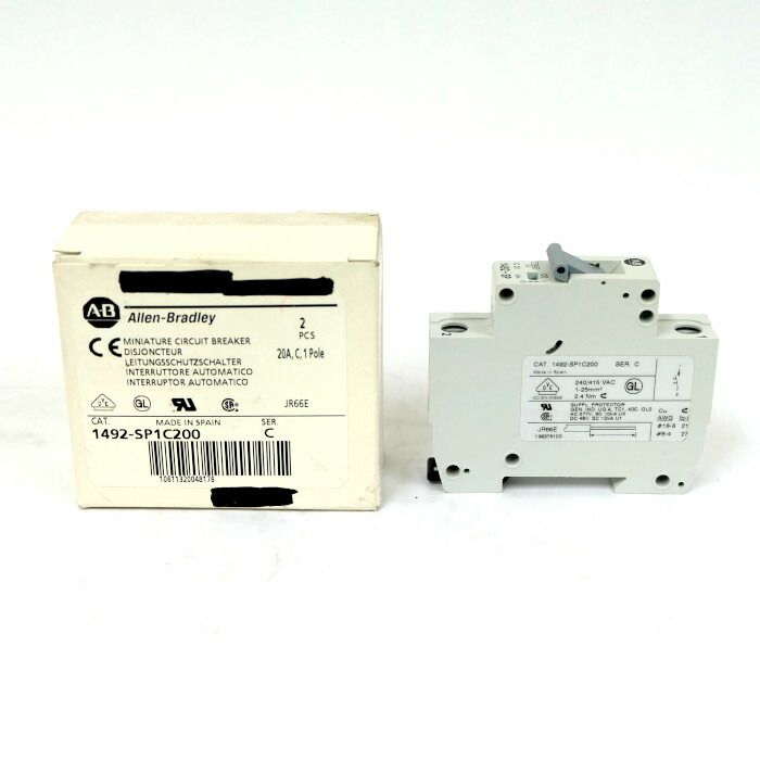 ALLEN BRADLEY 配線用遮断器 2個入 1492-SP1C200