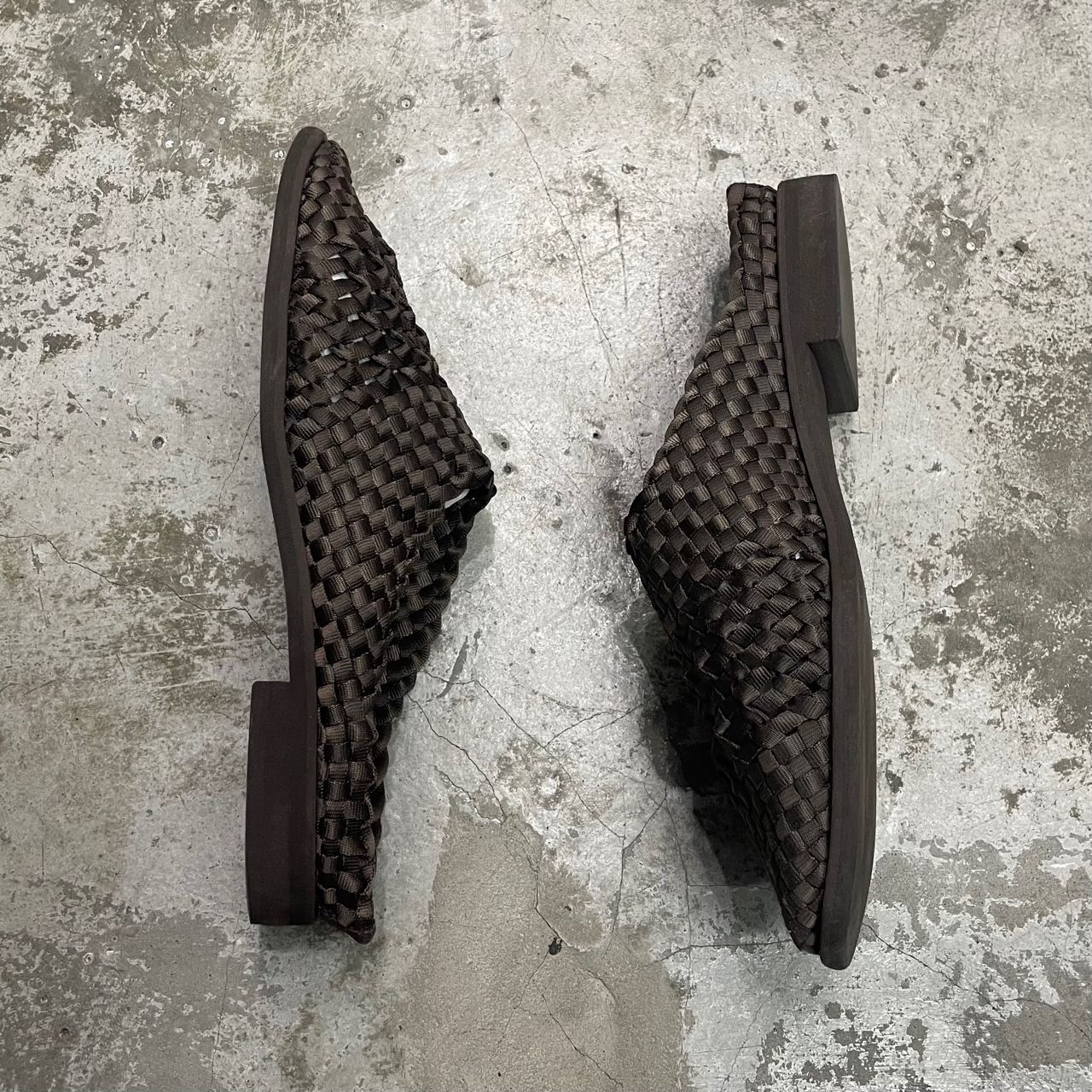 エンダースキーマ　PARALLEL NYLON HAND MESH MULE Hender Scheme / エンダースキーマ | PARALLEL / NYLON HAND