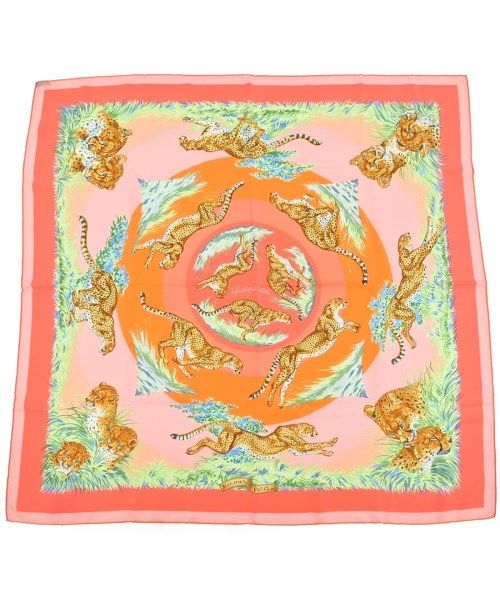 HERMES バンダナ スカーフ レディース 古着 送料無料