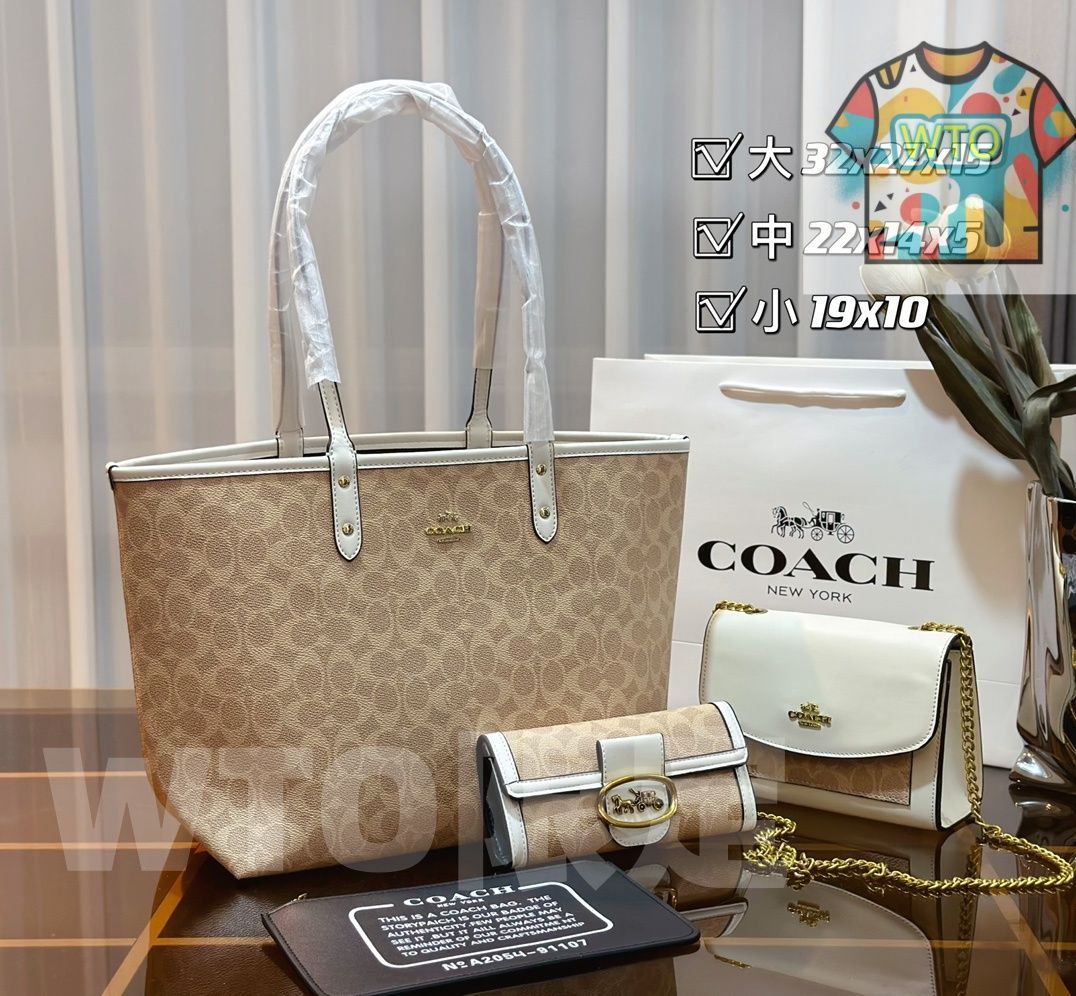 今日特価】Coach コーチ、Chanel シャネル 組み合わせパック 三