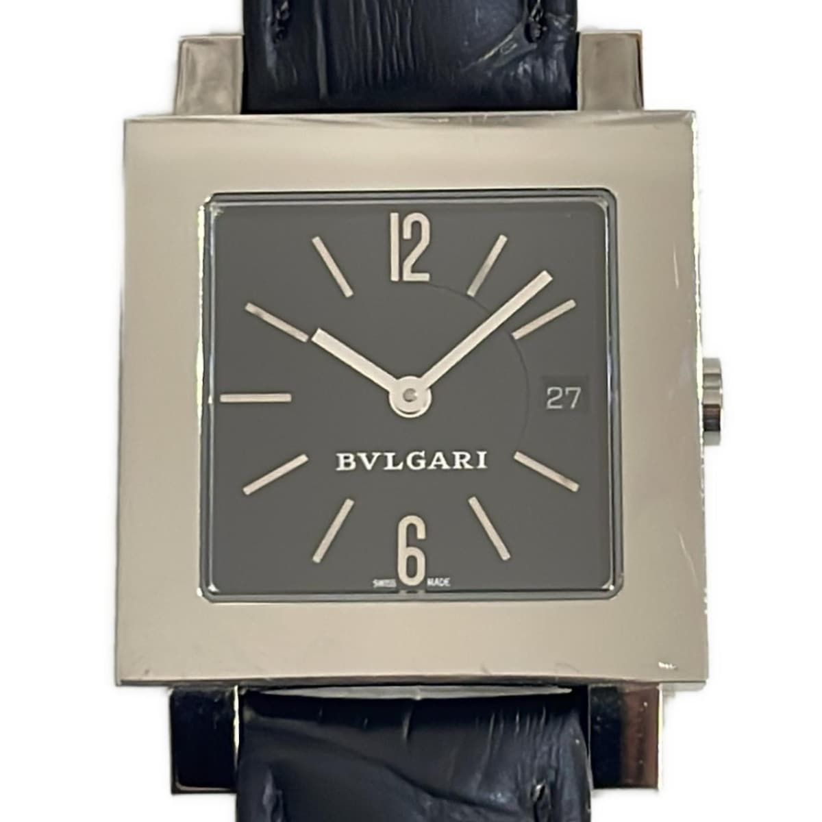 ショップレビュー ランキング 腕時計美品 BVLGARI(ブルガリ) クアドラード 社外 レディース 時計