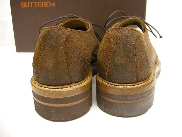 サイズ39-43 (25-28cm相当)□新品□ブッテロ BUTTERO シューズ