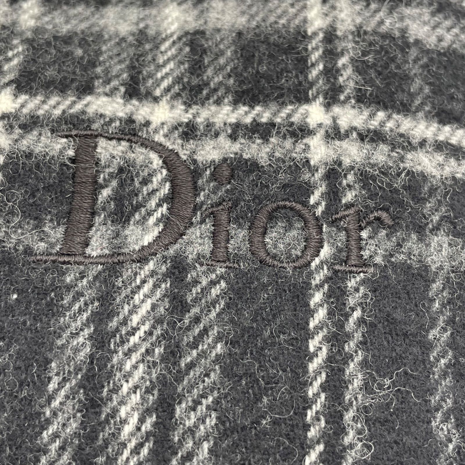 Christian Dior マフラー チェック クリスチャンディオール Christian