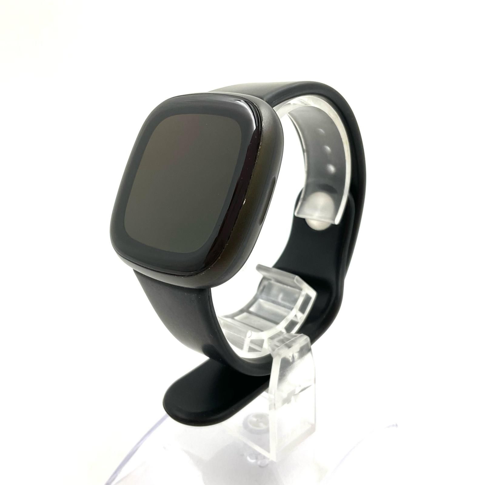 fitbit Versa 3 FB511BKBK-FRCJK 動作確認済【全額返金保証