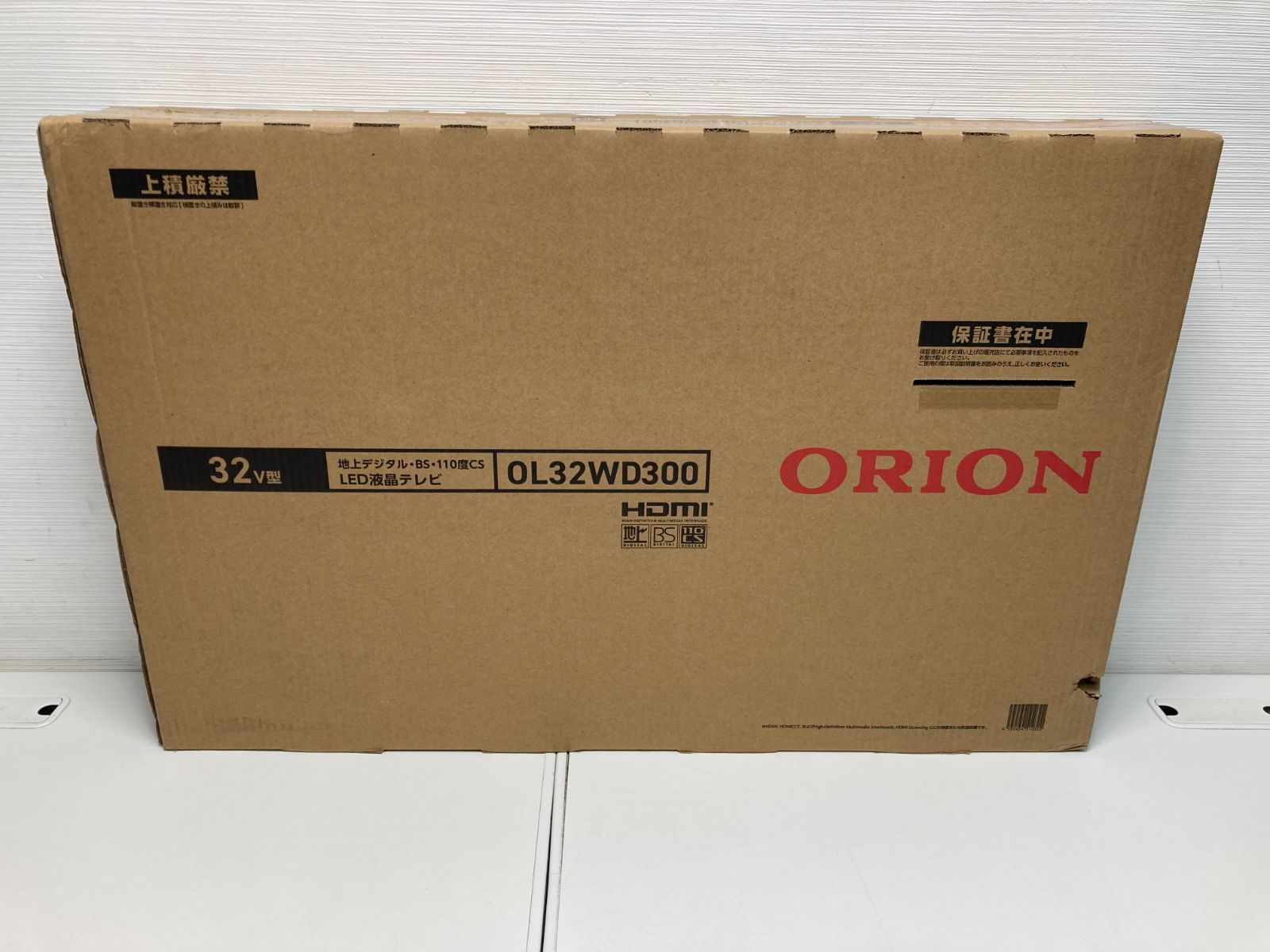 □未使用品□ORION オリオン 32型 32インチ 32V OL32WD300 地上