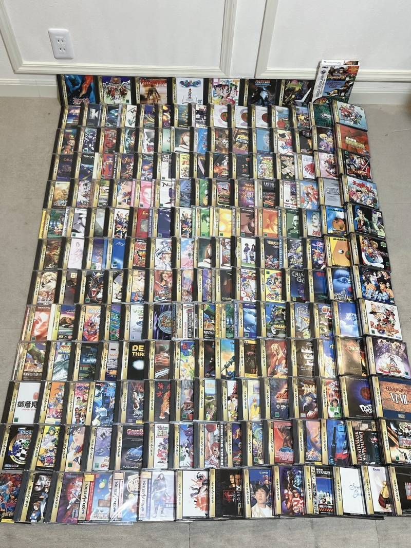 セガサターン ゲームソフト 大量まとめ 約180点以上 海底大戦争 キングオブファイターズ ナイツ バーチャファイター ツインビー 等