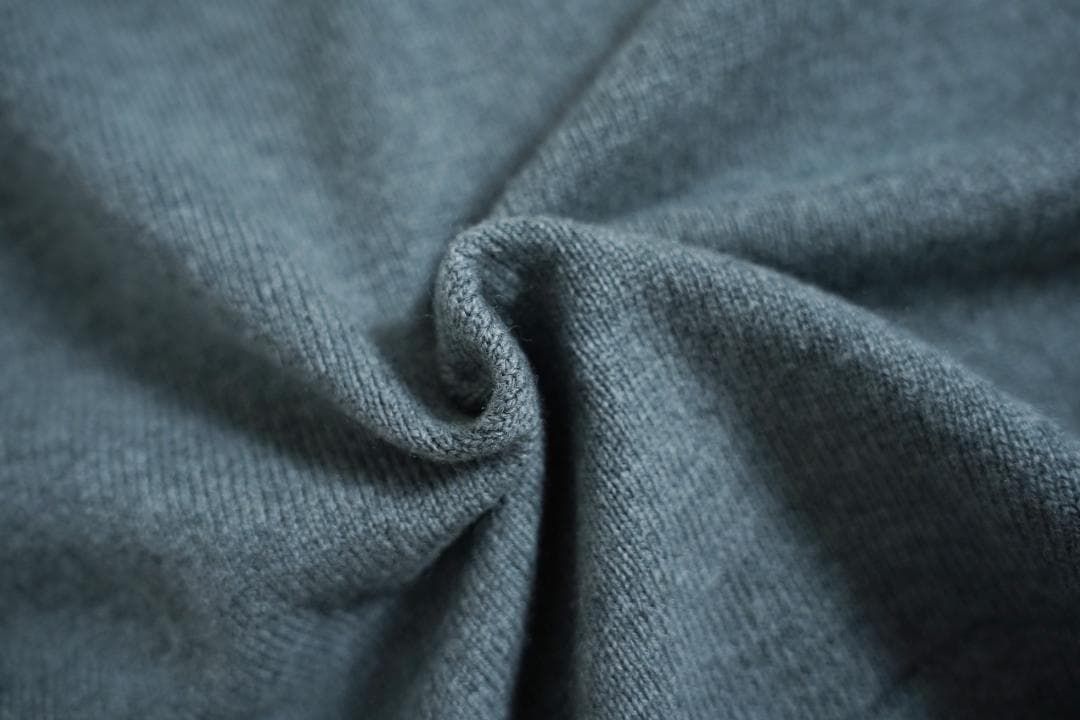 ウールカシミヤ モックネック