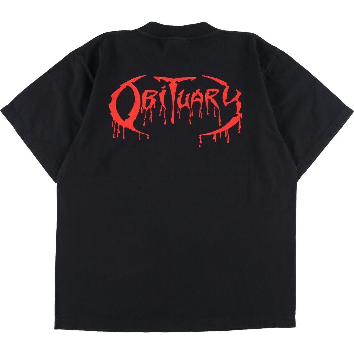古着 90年代 THE ROXX OBITUARY オビチュアリー CAUSE OF DEATH 両面