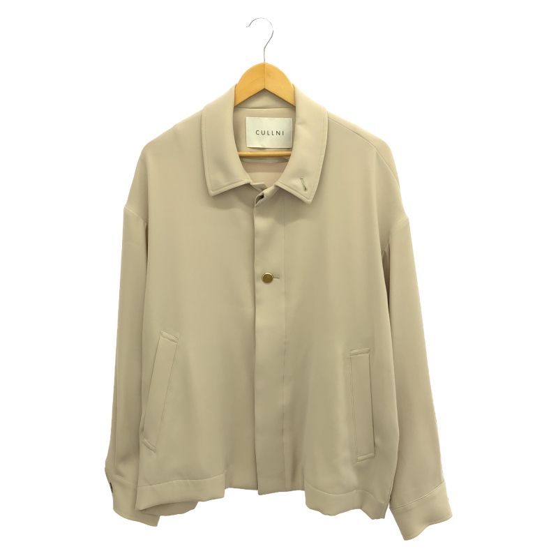 サイズ1 クルニ CULLNI ダブルジャケット セットアップ ベージュ