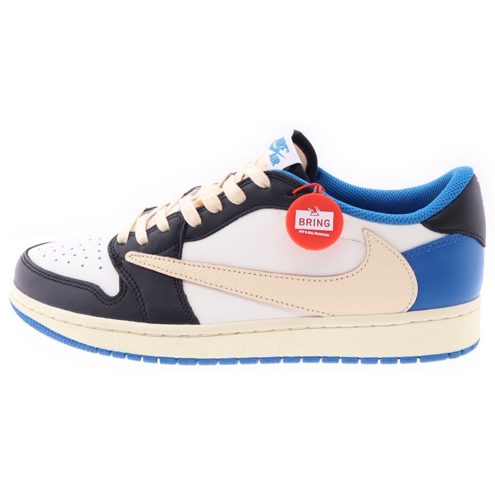 NIKE (ナイキ) ×TRAVIS SCOTT FRAGMENT DESIGN AIR JORDAN 1 LOW OG SP トラヴィススコット フラグメント エアジョーダン1 ローカットスニーカー US10/28cm DM7866-140