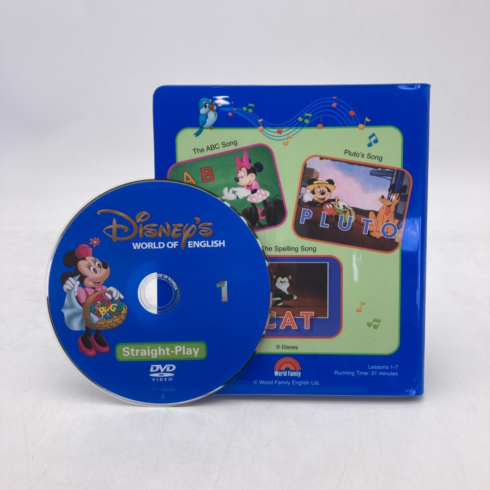 極美品 ストレートプレイ 新子役 dvd ディズニー英語システム