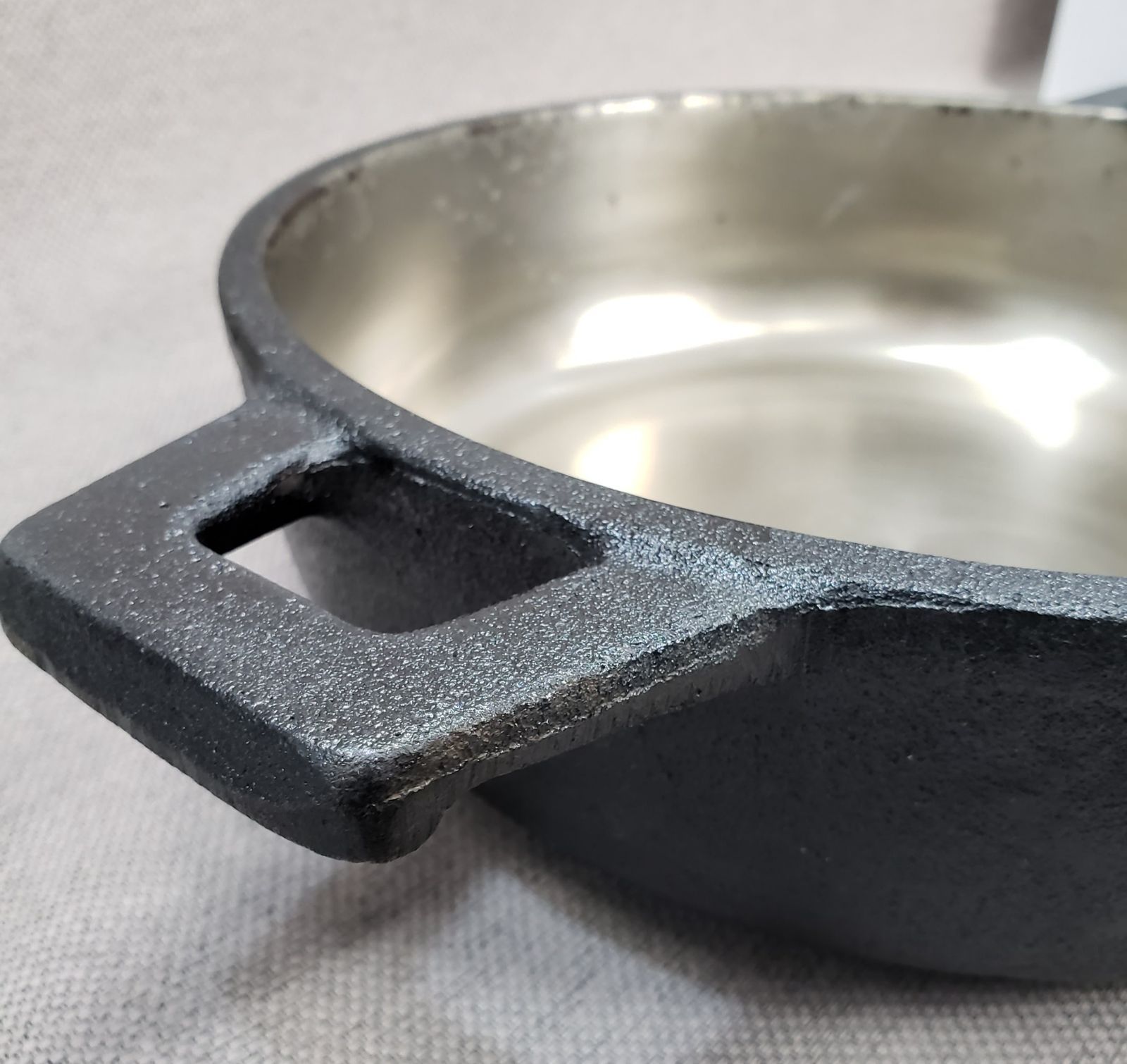 山王堂 久慈砂鉄 天ぷら鍋【未使用品】 - メルカリ