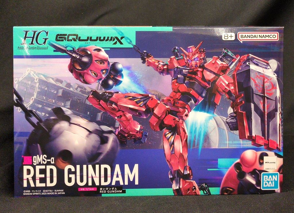 BANDAISPIRITS HG 1/144 機動戦士Gundam GQuuuuuuX 赤いガンダム