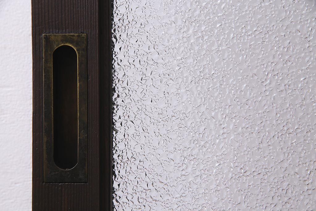 ガラス戸1枚 ダイヤガラス 和製アンティーク建具 R-038199 NEXPOTALLINN_EU