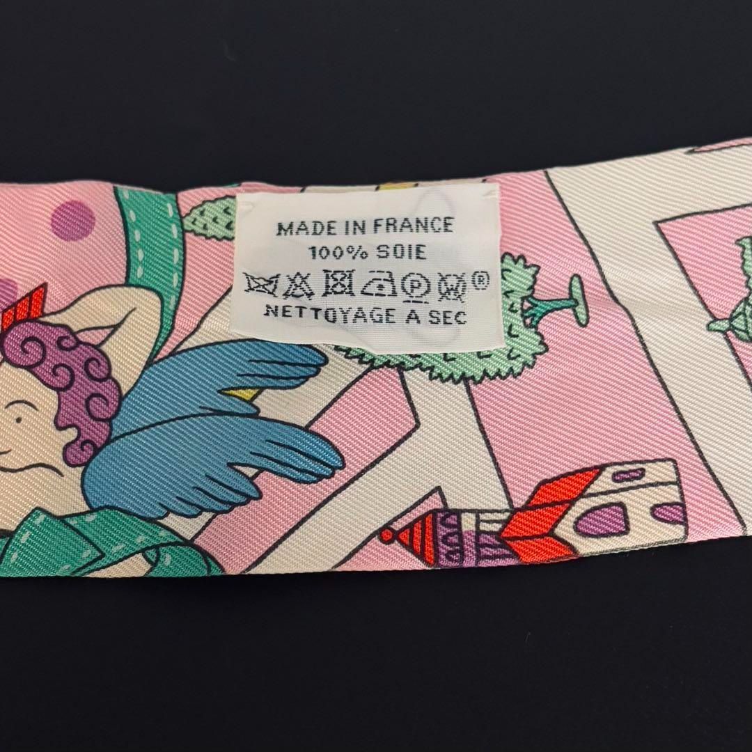 美品 エルメス ツイリー スカーフ 新パリの恋人たち シルク エッフェル塔 美品 エルメス HERMES ツイリー スカーフ 新パリの恋人たち